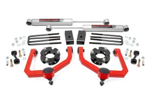 Nissan Titan Suspension Lift Kit - Front + Rear - Rough Country - 3 Inch Lift Kit | N3 Shocks - '04-'24 Nissan Titan Suspension Lift Kit - Front + Rear - Rough Country - 3 Inch Lift Kit | N3 Shocks - '04-'24